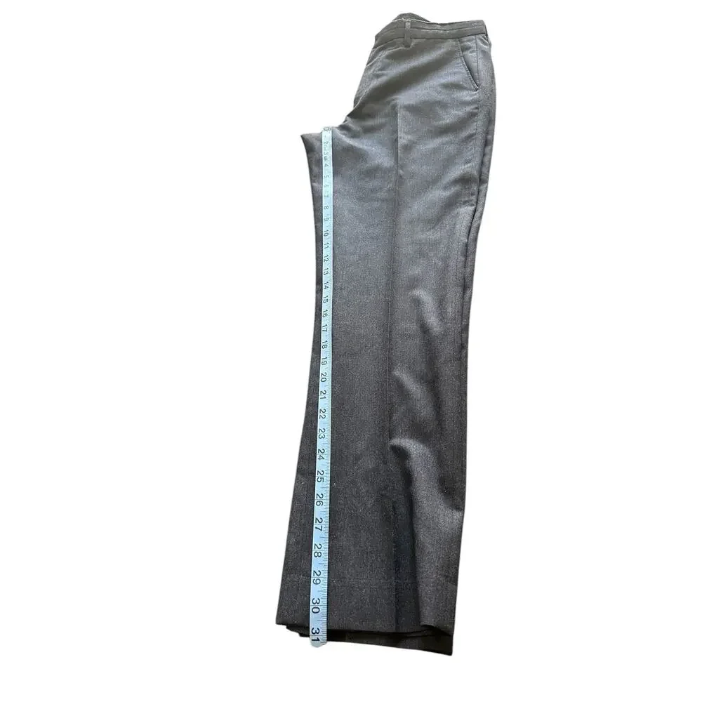 J.Crew Men's Charcoal Gray Work Bedford Straight Leg Dress Pants Size 33‎ x 32